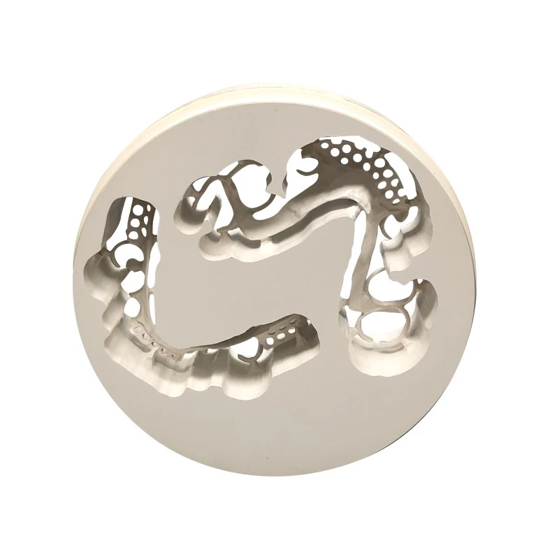 Dental PEEK Blocks For Implant Denture Dental Prosthetics PEEK Disc 98mm