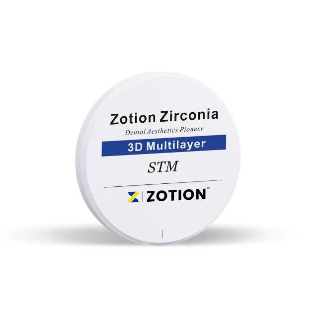 High Translucency STM zirconia blank 3D Multilayer Zirconium Discs