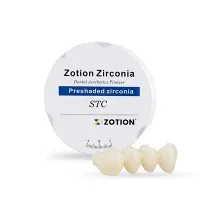 zirconia auður Dental Zirconia diskur fyrir gervitennur