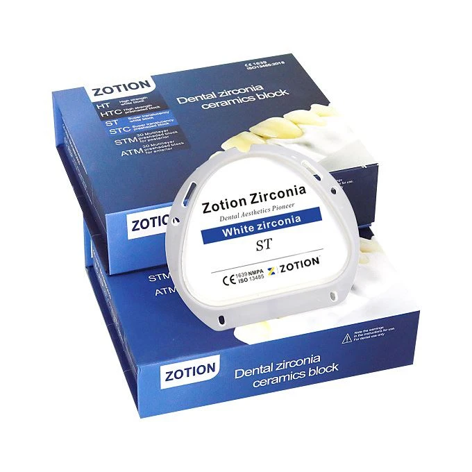 Zotion Zirconia ST Milling CAD CAM